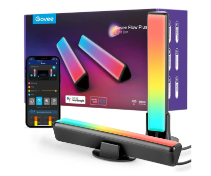 Inteligentne oświetlenie GOVEE Lampy LED H6056 Flow Plus RGBICWW WiFi